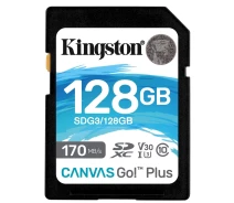 Купить - карту памяти  Карта памяти Kingston 128GB SDXC U3 R170/W90MB/s SDG3/128GB