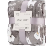 Купить - плед  Плед Ardesto Flannel, 160х200 см, 100% полиэстер, ламы (ART0114PB)