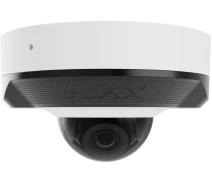 Купить - камеры видеонаблюдения  IP-камера проводная Ajax DomeCam Mini 8мп 2.8мм Poe True WDR IP 65 ИК 30м мини Купольная Белый 000039327
