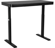 Купить - стол ПК  Компьютерный стол 2E СЕ218B-MOTORIZED Black с регулировкой высоты