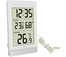 Купить - комнатный термометр  Термогигрометр Technoline WS7039 White (WS7039)