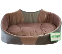 Купить - спальное место  Лежак Мишель №1 Серый Lucky Pet, 32x43x22