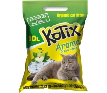 Купить - наполнитель для туалетов  Наполнитель для туалета KOTIX . 10 L Green Apple (6930095837479)