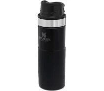 Купить - термоса  Термочашка Stanley Classic Trigger-action Matte Black 0.47 л (6939236348072)