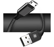 Купить - адаптер и кабель  Кабель Baseus Yiven USB to Micro 1.5m Black (CAMYW-B01)