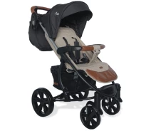Купить - детскую коляску  Детская коляска прогулочная Bubago Model One Black + Coffee