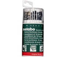 Купить - сверло  Набор сверл по металлу, дереву, камню Metabo Набор 18 шт. (627190000)