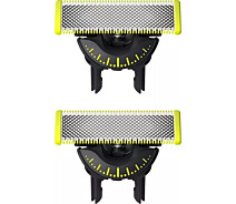 Купить - аксессуар к электробритве  Сменные лезвия Philips OneBlade QP420/50 (2 шт) с системой 360