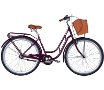 Купить - велосипед и аксессуар  Велосипед Dorozhnik RETRO ST 28" планет. 19" малиновый