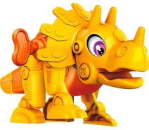 Купить -  Игрушка робот-конструктор Clementoni "Dino Bot Triceratops", серия "Science & Play" (75074)