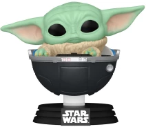 Купить -  Игровая фигурка FUNKO POP! серии "Мандалорец" - МАЛЫШ ГРОГУ В ТЕЛЕЖКЕ (76551)