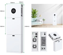 Купить - инвертор  Система резервного питания 2E PowerWall Vezha, 5000 Вт, 10.24 кВт/ч, MPPT 5.5 кВт (2E-ESS-PWV5-10)