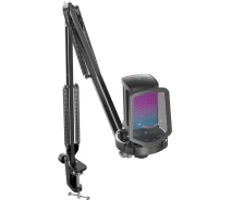 Купить - микрофон для караоке  Конденсаторный USB Микрофон Fifine Q6T Black (Q6T)