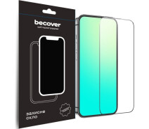 Купить - защитное стекло для смартфона  Защитное стекло BeCover черное (709719)для Apple iPhone 15