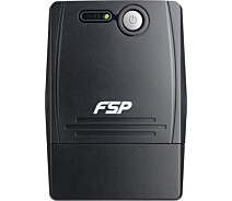 Купить - источник бесперебойного питания  ИБП FSP FP600, 1000ВА/600Вт, Line-Int, CE, IEC AVR, Black