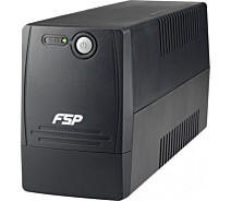 Купить - источник бесперебойного питания  ИБП FSP FP800, 800ВА/480Вт, Line-Int, IECx4+USB, AVR, Black