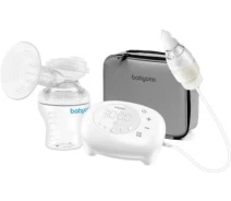 Купить - молокоотсос  Электрический молокоотсос babyono compact plus + назальный аспиратор (971)