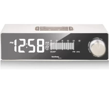 Купить - настольные часы  Часы настольные с радио Technoline WT483 White/Silver (WT483)