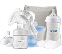 Купить - молокоотсос  Набор для сцеживания Philips Avent Молокоотсос механический + аксессуары (SCF430/16)