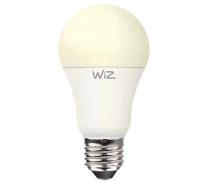 Купить - лампу  Лампа светодиодная WIZ SMART WiFi WiZ60 A60 E27 810lm 2700K 9W (WZE20026011)