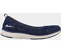Купить - женская туфля  Балетки Skechers 100348 NVY 36 Синие (195204210086)