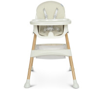 Купить - стульчик для кормления  Стульчик для кормления Bambi M 4136-2 (white wood)