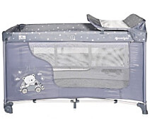 Купить - детский манеж  Манеж Lorelli MOONLIGHT 2L (silver blue car)