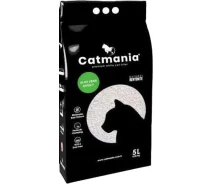 Купить - наполнитель для туалетов  Бентонитовый наполнитель CATMANIA алоэ вера + зеленые гранулы, 5л(8682162004083)
