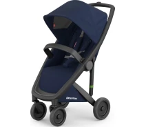 Купить - детскую коляску  Коляска прогулочная Greentom Classic Blue-Black (8718858972210)