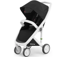 Купить - детскую коляску  Коляска прогулочная Greentom Classic Black-White (8718858972340)