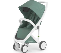 Купить - детскую коляску  Коляска прогулочная Greentom Classic Sage-White (8719323770836)