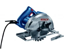 Купить - дисковую пилу  Пила дисковая Bosch GKS 140, ручная, 1400Вт, 184мм, 20мм, 3.7кг + Пильный диск Eco for wood (0.601.6B3.020)