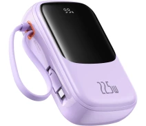 Купить - power bank  Внеш_АКБ Baseus 20000mah Qpow Pro+ Digital Display 22,5W (P10067103513-00) фиолетовый