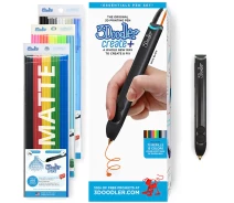 Купить - 3D-ручку  3D-ручка 3Doodler Create Plus, черный, 75 стержней (8CPSBKEU3E)