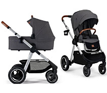 Купить - детскую коляску  Универсальная коляска 2 в 1 Kinderkraft Everyday Dark Gray (KSEVER00DGR2000)