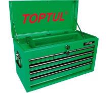 Купить - ящик и кейс для инструмнета  Ящик для инструментов TOPTUL 6 секций 660(L)x307(W)x378(H)mm (шт.) (TBAA0601)