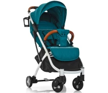 Купить - детскую коляску  Детская коляска прогулочная Bambi Yoga II M 3910-12 Бирюзовая