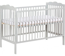 Купить - детскую кроватку  Детская кроватка Klups Oliver 120 х 60 см Серая (OLIVER1)