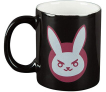 Купить - чашку и кружку  Кружка Jinx Overwatch D.Va Ceramic Mug-N/A (JINX-7857BKPN)