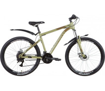 Купить - велосипед и аксессуар  Велосипед 26" Discovery TREK AM DD 18" темно-серый с синим (м) (OPS-DIS-26-482)