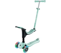 Купить - самоката  Самокат GLOBBER серии GO UP SPORTY мятно-фисташковый, до 20/50кг 1+, светящиеся колеса (452-706-4)