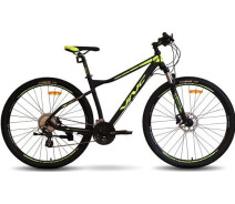 Купить - велосипед и аксессуар  Велосипед VNC MontRider A5 29" M/17" (V1A5-2943-GL) Grey/Lime