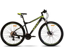 Купить - велосипед и аксессуар  Велосипед VNC MontRider A5 27,5" S/15,5" (V1A5-2740-GL) Grey/Lime