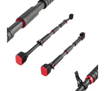 Купить - турник  Турник раздвижной 4FIZJO PRO 72-110 см Black/Red (P-5907739313263)