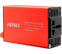 Купить - автомобильный инвертор  Инвертор питания 12V/220V 300W/600W PI03 AMIO (02470)