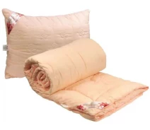 Купить - одеяло  Набор Руно одеяло 140х205 см с волокном "Rose Pink" + подушка 50х70см (924.52Rose Pink)
