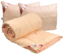 Купить - одеяло  Набор Руно одеяло 200х220 см с волокном "Rose Pink" + 2 подушки 50х70см (925.52Rose Pink)