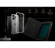 Купить - защитное стекло для смартфона  Защитное стекло+чехол iLera Case+Hand stripe для iPhone 14 Pro Max