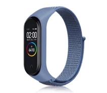 Купить - аксессуар к смарт-чсасам  Ремешок XoKo Xiaomi для Mi Band 3/4/5/6 Nylon Синий