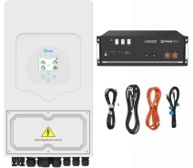 Купить - инвертор  Гибридный инвертор Deye SUN-5K-SG03LP1-EU 5kW + Батарея Pylontech US5000 48V, 100Ah, 4,8 кВт/ч + Набор кабелей Pylontech